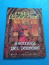 MITI E LEGGENDE  RACCONTI DEL TERRORE    HOBBY & WORK 1998  FANTASY