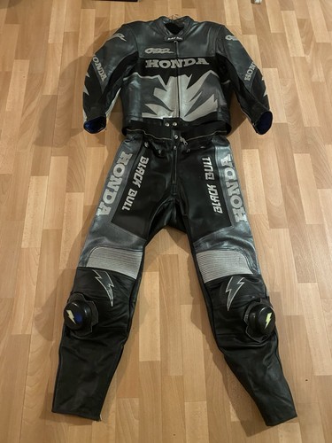 Honda cbr tuta pelle - honda, black