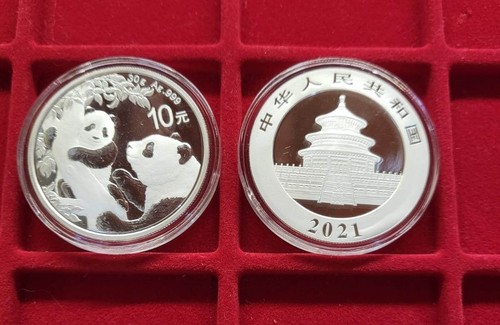 Cina panda 2021 moneta - panda,