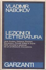 Nabokov. Lezioni di letteratura: Proust, Kafka, Joyce... 1°ediz. Garzanti, 1982