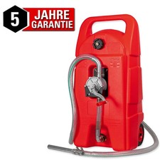 WALTER Carrello Carburante 53 L 8L/min 6" Ruote 3m Tubo di erogazione con manovella