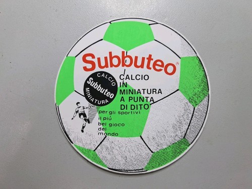 Adesivo originale subbuteo - adesivo,