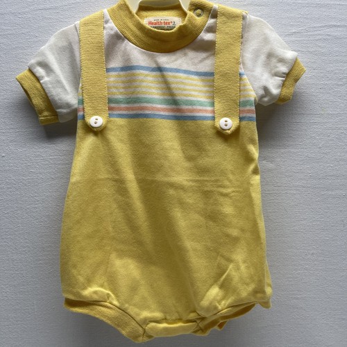 Pagliaccetto giallo vintage