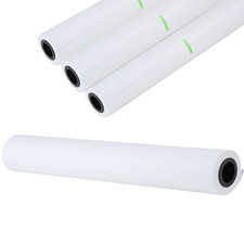 1 rotolo carta plotter 914mm x 50m 36inx150ft formato carta 80gsm per INKJET