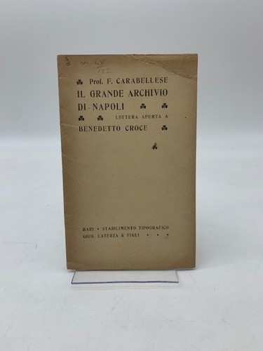 Carabellese il grande - f., carabellese,