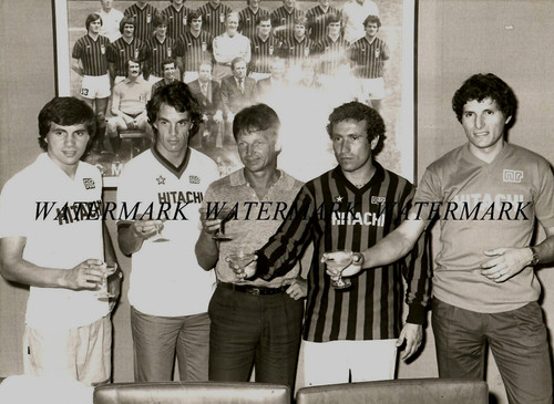 Foto originale del milan - del,