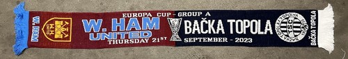 Sciarpa west ham backa - ham, vs
