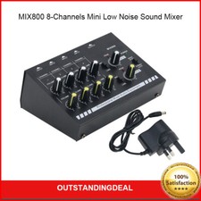 MIX800 8 canali mini mixer