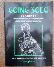 Going Solo - Clarinetto Bb e pianoforte: 32 pgs Harris & Gunning Faber Music inc parte