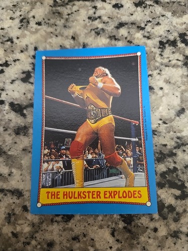 1987 topps wwf hulk - 1987,