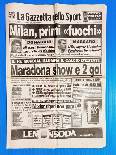 Gazzetta dello sport agosto - sport,