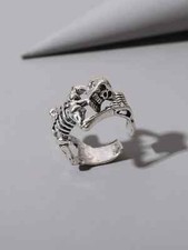 Anello uomo colore - colore, argento