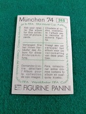 268 FIGURINA PANINI MASCOTTE SVEZIA MONDIALI MONACO 74