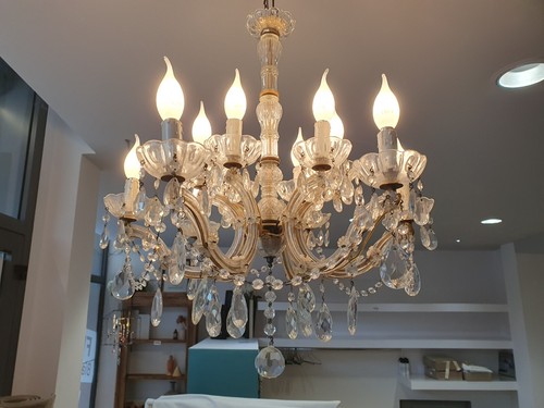 Vecchio lampadario maria - lampadario,