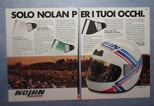 MOTOSPRINT987-PUBBLICITA'/ADVERTISING-1987-NOLAN CASCO N41 PRO VFE-2 FOGLI-2 SHE