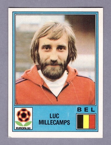 Luc millecamps figurine panini - millecamps,