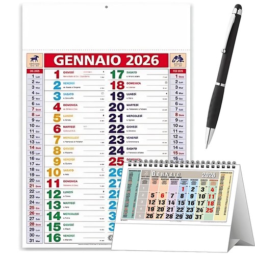 Calendario 2026 muro - calendario,