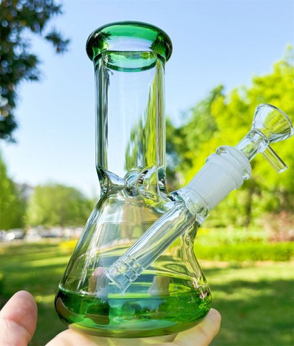 Thick glass hookah - thick, 6"