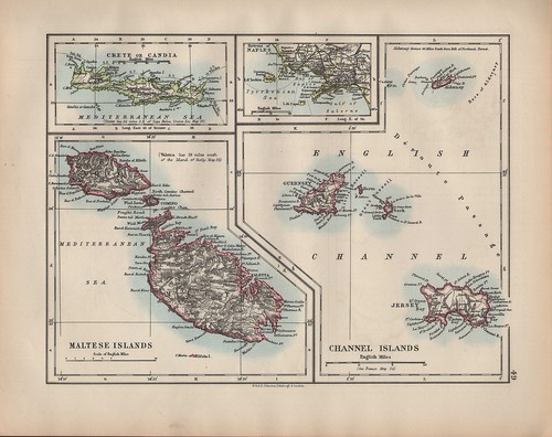 1902 map isole - ~, maltesi