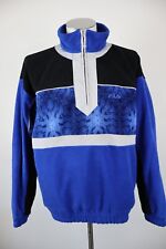 FILA SCI FELPA CON ZIP MAGLIA SPORT NEVE UOMO TG I 48 VINTAGE MAN JACKET CASUAL