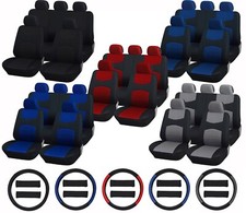 COPRISEDILI AUTO UNIVERSALI CON COPRI VOLANTE E CINTURA A18 VARI COLORI