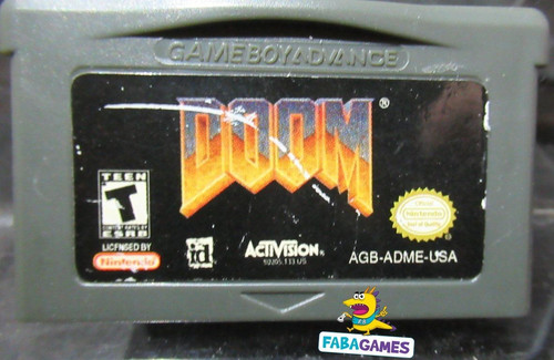 Gba doom per - -, console