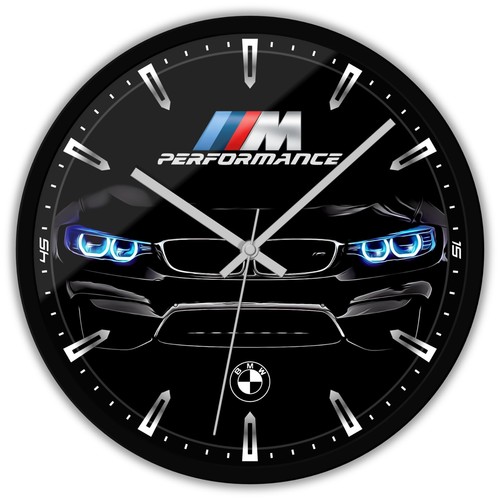 Orologio parete nero 30cm - da,