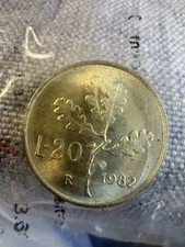 20 Lire anno 1982 Repubblica