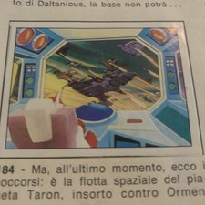 FIGURINA N.184   DALTANIOUS  ALBUM PANINI 1981 ORIGINALE OTTIMA DA RECUPERO