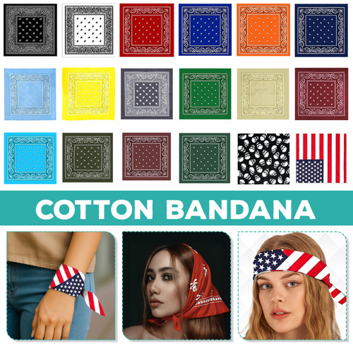 Bandana quadrata in - bandana,