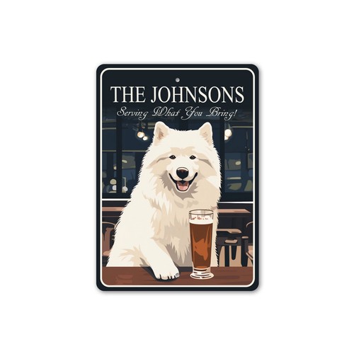 Insegna samoyeds - insegna,
