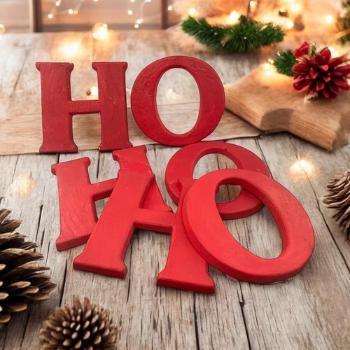 Vintage rosso finto - ho, ho