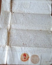 Documento  del 1603 per