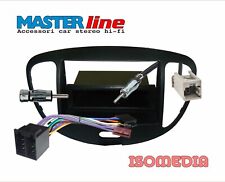 MASCHERINA RADIO 1 DIN PER HYUNDAI I10 DAL 2008 AL 2014 CONNETTORI ISO E ANTENNA