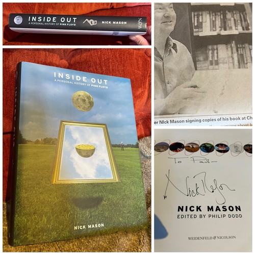 Signed nick mason history - signed,