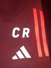 Ranieri pantaloncini  As Roma calcio worn Indossati Tg L Made Vietnam