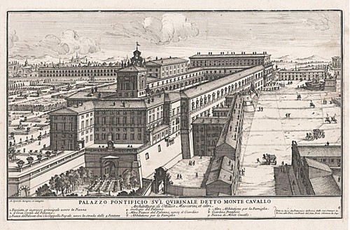 Palazzo pontificio quirinale - pontificio,