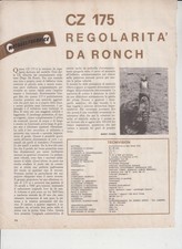 advertising TEST MOTO CZ 175