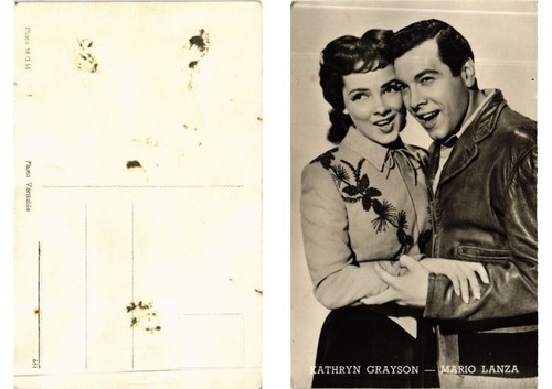Cartolina cpa kathryn grayson - cartolina,