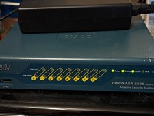 Firewall Cisco ASA 5505 V05 con alimentatore originale funzionante