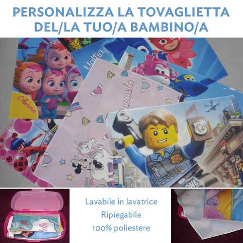 Tovaglietta americana hello - americana, "hello