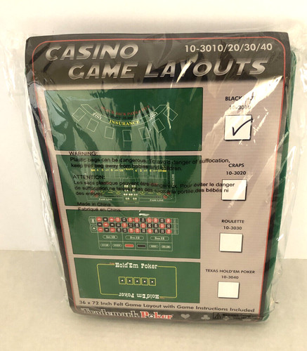 Tavolo gioco casinò verde - tavolo, da