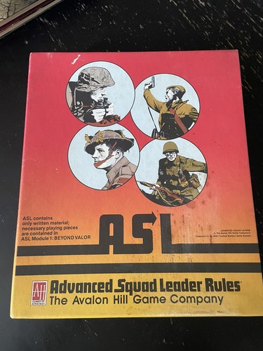 Advanced squad leader - advanced, rules
