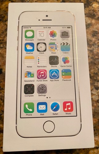 Iphone gold 32gb box - 5s,