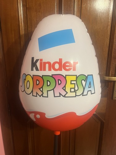 Gonfiabile uovo kinder maxi - uovo,