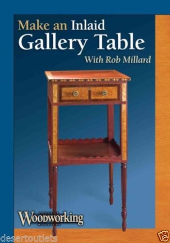 Make inlaid gallery table - an,