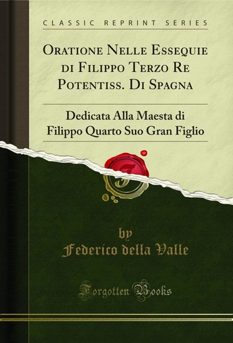 Oratione nelle essequie - oratione,