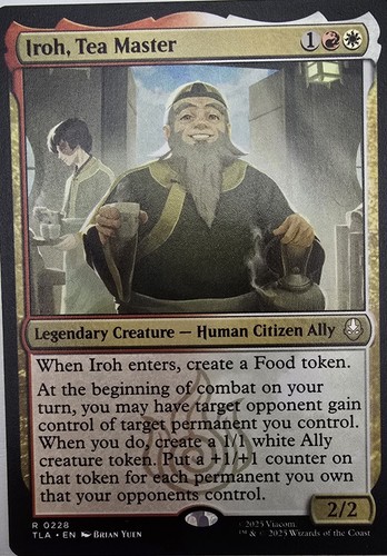 Mtg iroh tea - master, commander