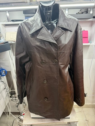 Giacca cappotto conbipel pelle - giacca,