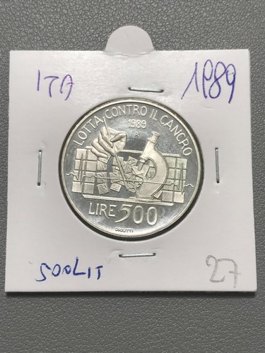 Rep italia 500 lire - rep.,